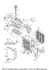 Cover, Oil Cooler 2003  FX140 (FX1000B) 60E-13463-00-94