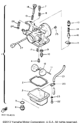 Switch, Carburetor 1984 ENTICER 340T (LONG TRACK) (ET340TH) 8V0-8259A-00-00