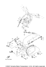 Cable, Steering 2017  FX LIMITED SVHO (FC1800BS) F1S-61481-10-00