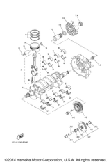 Drive Gear & Collar Set (18T) 2015WAVERUNNER FZR (GX1800P) 6S5-W1783-20-00