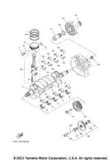 Drive Gear & Collar Set (18T) 2023  GP1800R SVHO_SVHOWI (GP1800AY) 6S5-W1783-20-00
