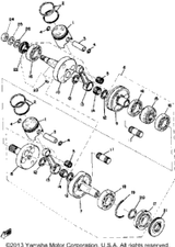 Bearing (B6306) 1980 EX440D 93306-30612-00