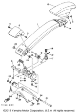 Bracket, Pivot 1995  FX-1 (FX700T) FX1-6133C-00-00
