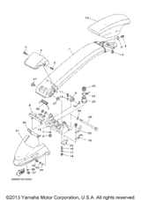 Bracket, Pivot 2005  SuperJet (SJ700BD) FX1-6133C-12-00