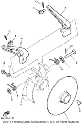 Disc, Brake 1992 BRAVO T (LONG TRACK) (BR250TS) 8R4-25711-00-00