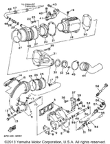 Muffler 2 1996WAVE RAIDER 760 (RA760U) 64X-14721-00-94