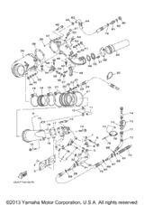 Outer Cover, Exhaust (USA) 2000  GP800 (GP800Y) 66E-41123-10-94