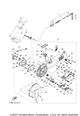 Cable, Steering 2024  VX CRUISER HOWAUD_V (VX1900CA) F4N-61481-01-00
