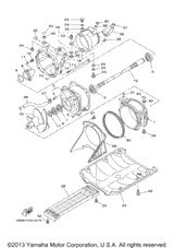 Shaft, Drive (USA) 2000  SUPER JET (SJ700AY) 6R7-45511-01-00