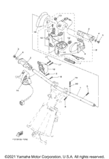 Throttle Lever Comp 2022  EX SPORT (EX1050BX) 6CS-14305-12-00