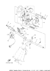 Throttle Lever Comp 2021  EX SPORT (EX1050BW) 6CS-14305-12-00