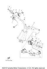 Throttle Lever Comp 2017  VX (VX1050CS) 6CS-14305-10-00