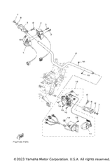 Throttle Lever Comp 2017  FX CRUISER HO (FB1800AS) 6CS-14305-10-00