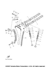 Camshaft 1 2021  VX CRUISERWITH AUDI (VX1800CW) 6BH-12171-10-00