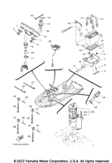 Meter Assy 2021  VX CRUISERWITH AUDI (VX1800CW) F4P-U820A-01-00