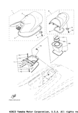Double Seat Assy 2020  FX LIMITED SVHO (FC1800BV) F3X-U371A-71-00