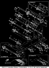 Rear Axle Comp 1993 VK540 II (VK540ET) 83R-47520-00-00