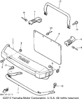 Bumper, Front 3 1992 BRAVO (BR250S) 8R4-77513-00-00