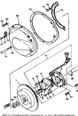 Base Assembly 1988WAVE RUNNER (WR500G) 6K8-85560-40-00