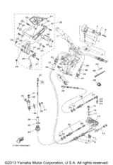 Remocon Lever Assy FOR 2009 MODEL 2009  FX SHO (FX1800HK) F1W-6134A-01-00