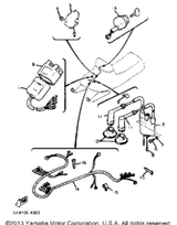 Main Switch Assembly 1984 ENTICER 300 (ET300H) 8R4-82508-20-00