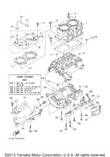 Cylinder 1 2002  SUPER JET (SJ700BA) 61X-11311-01-94