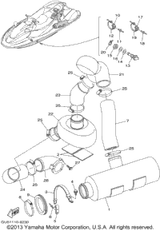 Water Lock Comp (USA) 2001  SV1200 F0D-67550-03-00