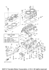 Cylinder 1 2000  GP760 (GP760Y) 64X-11311-00-94