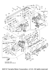 Carburetor Assy 3 (USA) 2001  GP1200R (GP1200AZ) 67X-14303-01-00