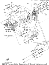 Carburetor Assy 1 (USA) 2001  GP800R (GP800AZ) 68A-14301-00-00