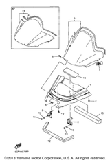 Cover, Headlight 1997 VMAX 600 XT (VX600XTA) 8CR-77251-00-00