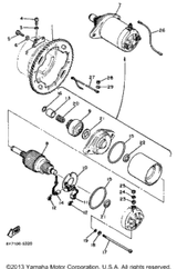 Armature Assembly 1985 XL-V (XL540J) 73A-81850-00-00