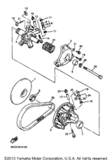 Spider Complete 1998 VK540 II (VK540EB) 8BW-17640-11-00