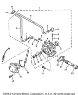 Oil Pump Assembly 1992 EXCITER II (EX570S) 88R-13101-00-00