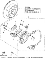 Rotor Assy 1992 ENTICER II LT (ET410TRS) 85N-85550-00-00