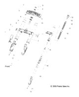 Asm., Fork Leg, Lh, Bru 2013 Cross Roads Classic/Hard-Ball All Options (V13Bw36/Ew36) Victory # 1823818-411