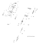 Asm., Fork, No Brk, Rh, Black/Black [8 Ball] 2014 Hammer 8 Ball/S Intl/S Le Intl (V14Ha36/Hs36) Victory # 1823817-1261