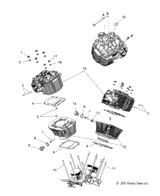 Head, Cylinder, Rear, Black [Incl. 18, 19] 2008 Vision All Options (V08Sb36/Sd36) Victory # 3022338