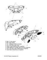Fairing, Front 2017 Magnum/Magnum X-1 All Options (V17Xma/Xmx) Victory # 5439275-1562