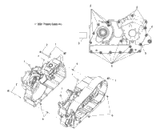 Asm., Crankcase [Incl. 1, 4, 6 And Bearings] 2002 Deluxe Touring Cruiser All Options (V02Td16) Victory # 1202076