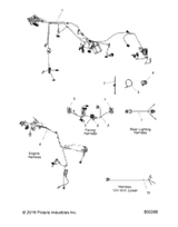 Victory Harness, 12V Acc, Lower 2017  Magnum/Magnum X-1 All Options (V17Xma/Xmx) 2411747