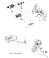 Victory Fork, Shift, Mainshaft, 4Th 2014  Cross Roads 8-Ball/Cross Roads Classic All Options (V14Ba36/Bw36) 5136881