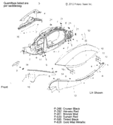Victory Panel, Closeout, Handhold, Lh 2013  Vision/Aness All Options (V13Sw36/Aw36) 5437847-292