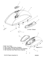 Victory Bezel, Lock, Rh, Black 2017  Magnum/Magnum X-1 All Options (V17Xma/Xmx) 5437238-266