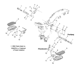 Victory Floorboard, Passenger, Bur 2006  Ca Kingpin All Options (V06Cb26) 5135630-425