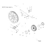 Victory Sprocket, Drive, 33T, Wide 2011  Hammer All Options (V11Ha36/Hb36/Hs36) 3235061