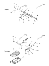 Victory Floorboard, Driver, Bur 2008  Vegas/Vegas 8 Ball/Vegas Low All Options (V08Ab26/Gb26/Lb26) 5136038-425