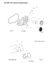 Victory Cover, Output Sprocket, 180, Black Engine Wrinkle 2011  Vegas/8 Ball/Ness All Options (V11Ga36/Gb36/Gc36) 5632406-521