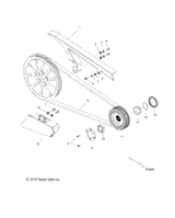 Victory Guard, Belt, Upper, Wblk 2016  Gunner All Options (V16Lb36/Lw36) 5247719-521