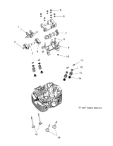 Victory Camshaft, Rear 2008  Vision All Options (V08Sb36/Sd36) 3021667